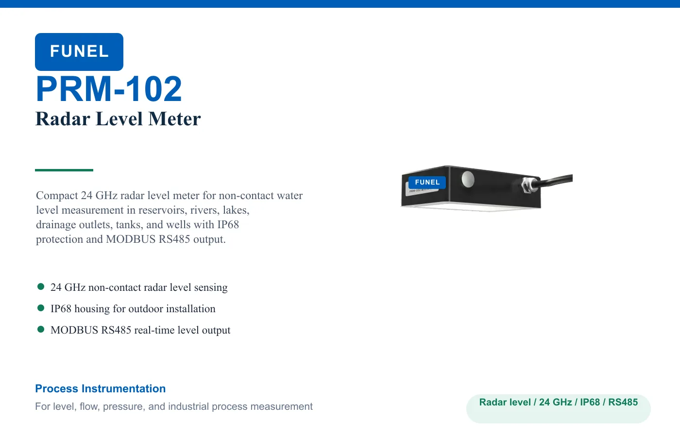 PRM-102 Radar Level Meter