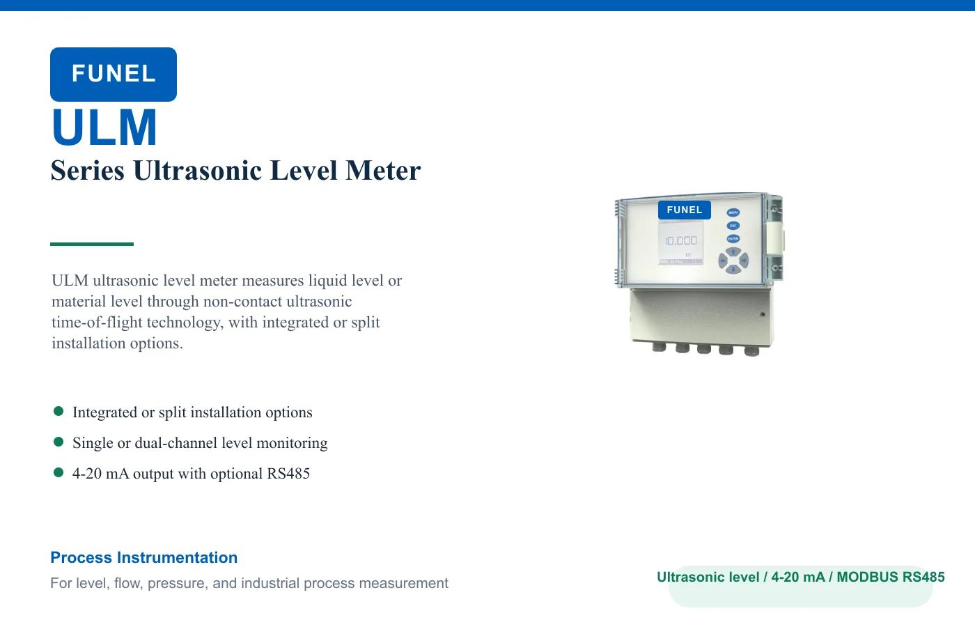 ULM Series Ultrasonic Level Meter