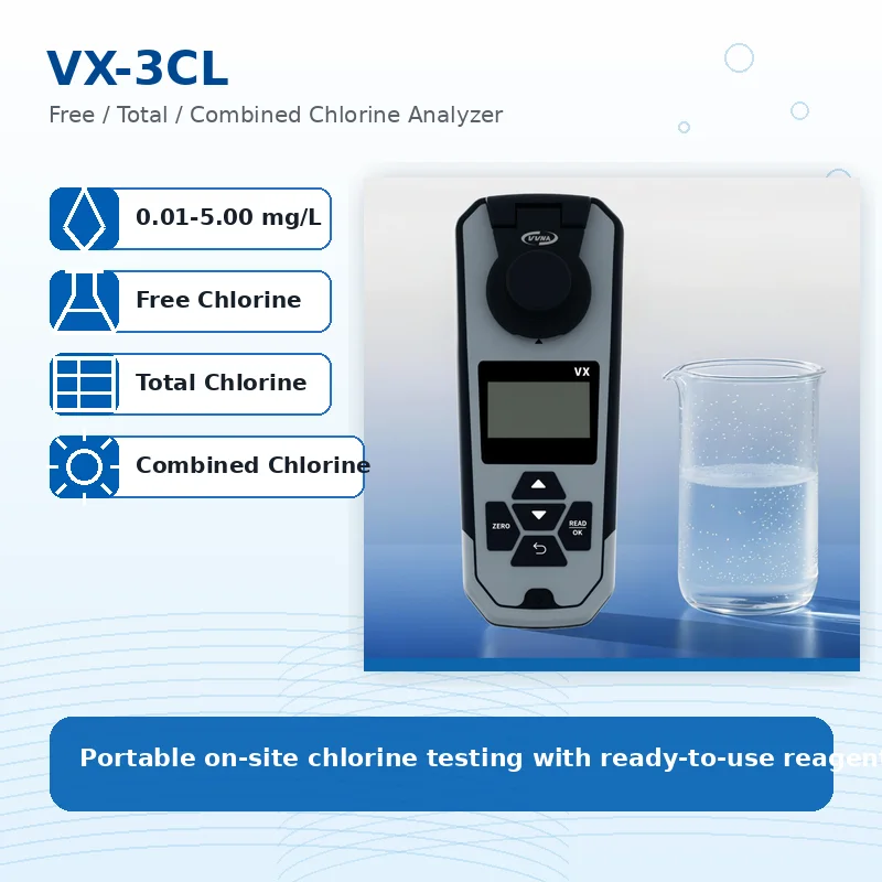 VX-3CL Free / Total / Combined Chlorine Analyzer